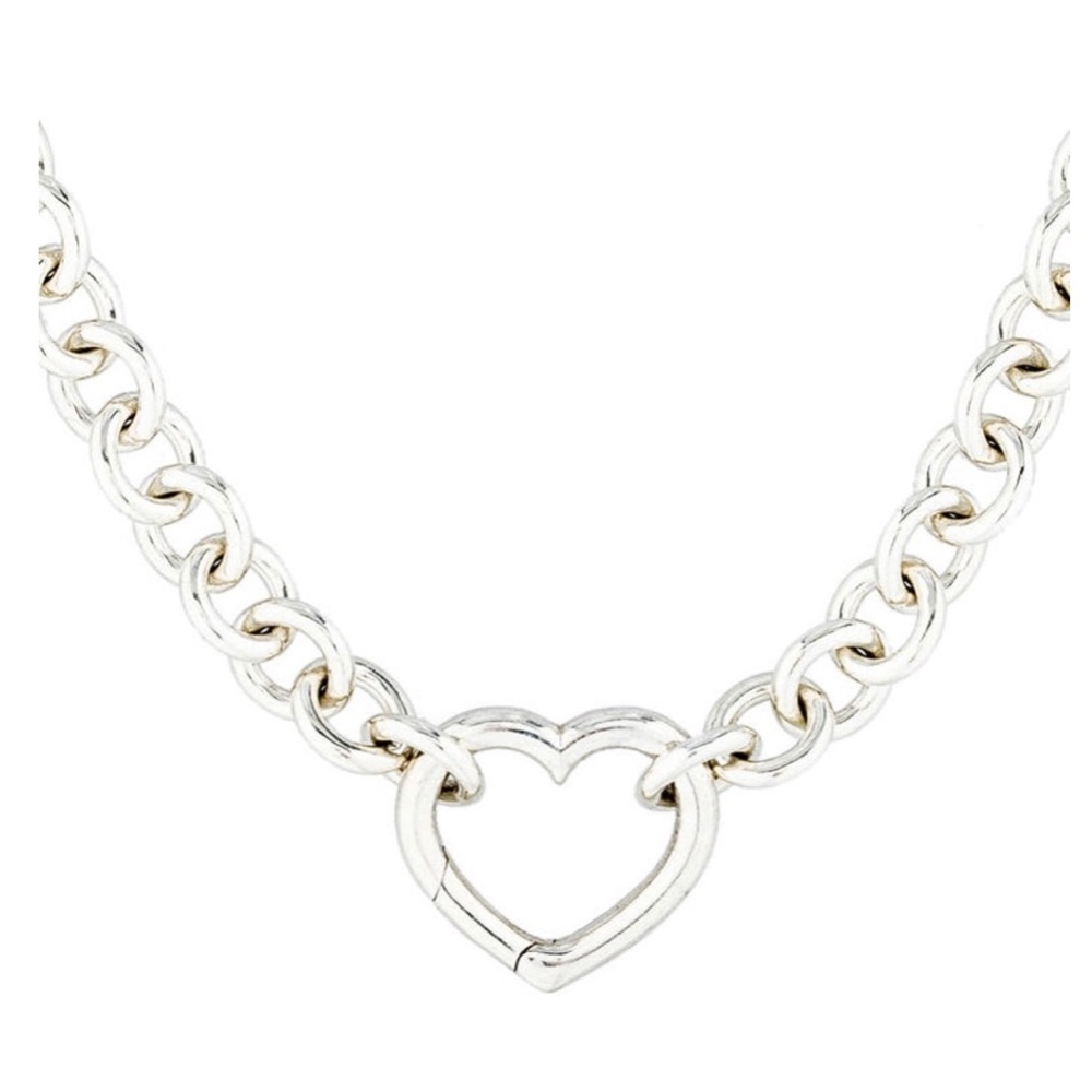 Tiffany & Co. heart clasp necklace